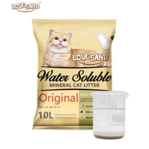 Water-Soluble Cat Litter, flushable litter