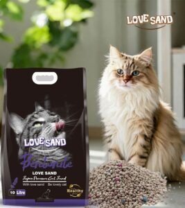 Arena de amor Arena para gatos, fabricante de arena para gatos, marca de arena para gatos