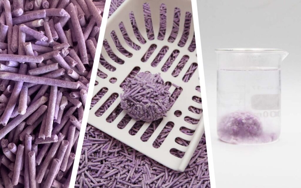 Tofu cat litter, high-end export cat litter, Love Sand lavender tofu cat litter