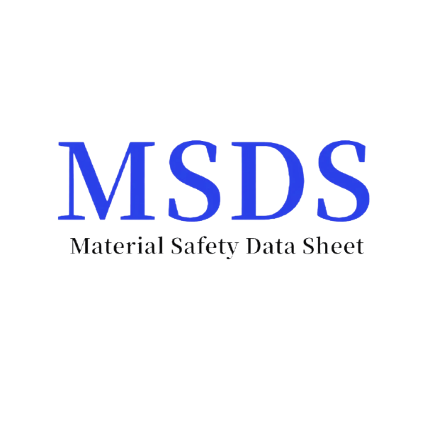 愛の砂証明書、MSDS