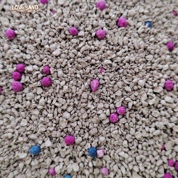 Bentonite Cat Litter mixed 1–4 mm