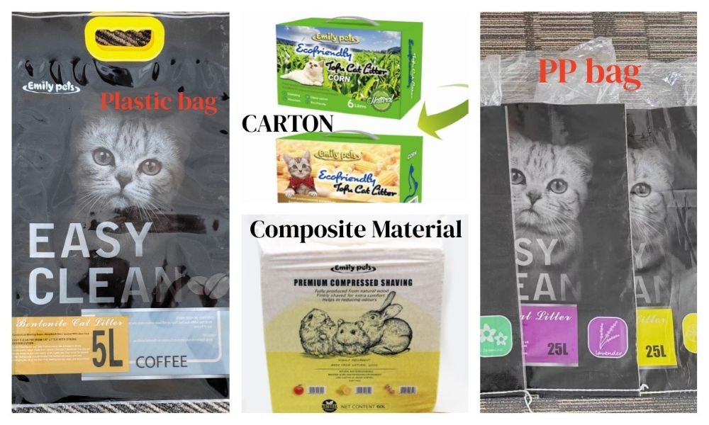 cat litter OEM, Love Sand OEM, cat litter packing
