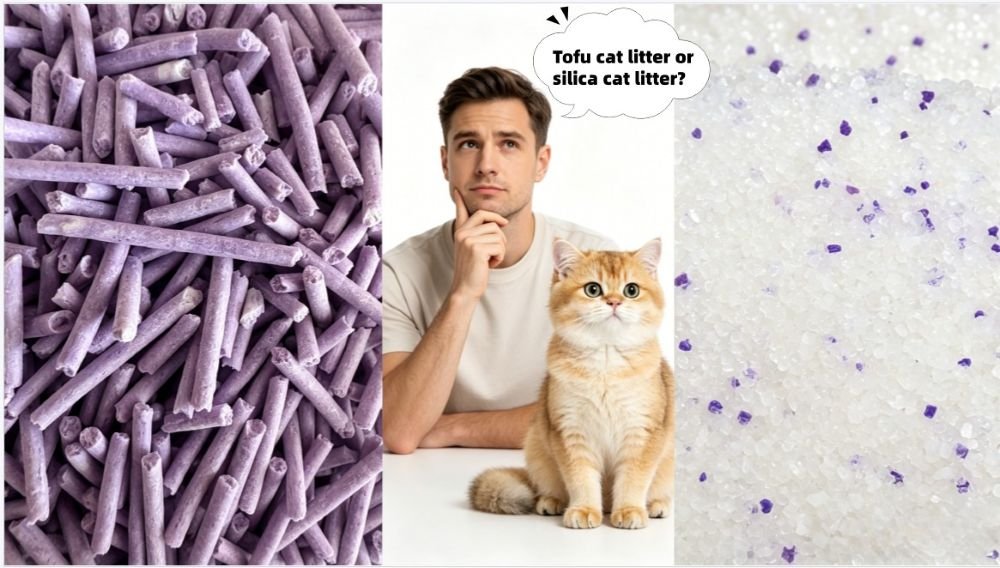 Tofu cat litter vs silica gel cat litter, Tofu vs Silica Gel Cat Litter