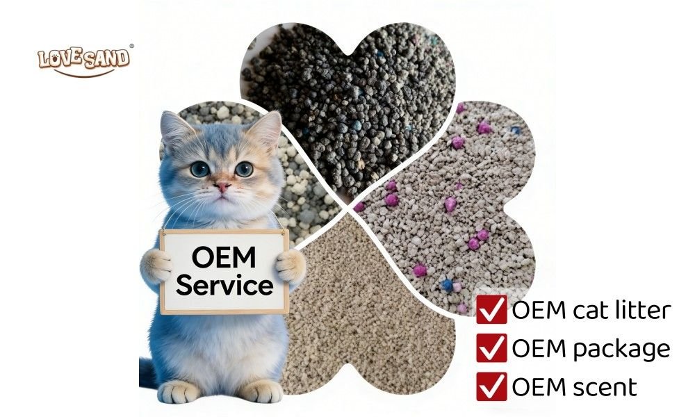 cat litter OEM