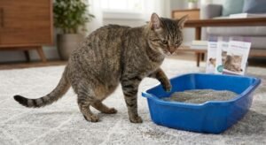 cat suddenly refuse to use litter box