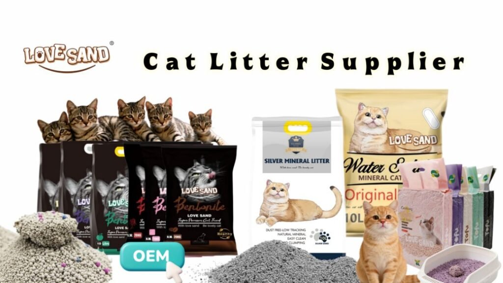 OEM cat litter, cat litter factory