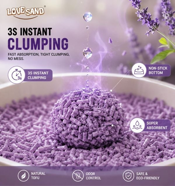 non stick cat litter, best non stick cat litter, non stick clumping cat litter, cat litter that doesn t stick to litter box