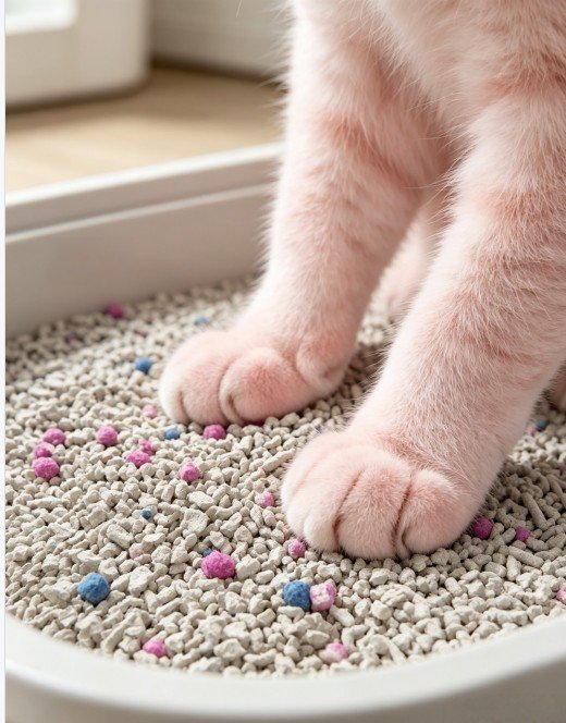 Best cat litter for sensitive paws, Low dust cat litter for cat health, Cat behavior and litter box comfort, Non irritating cat litter, Safe litter for senior and sensitive cats