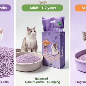 Choosing litter for different ages, Best cat litter for kittens, Cat litter for senior cats, afe litter for young kittens