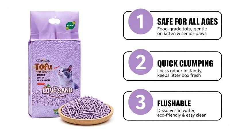 Choosing litter for different ages, Best cat litter for kittens, Cat litter for senior cats, afe litter for young kittens