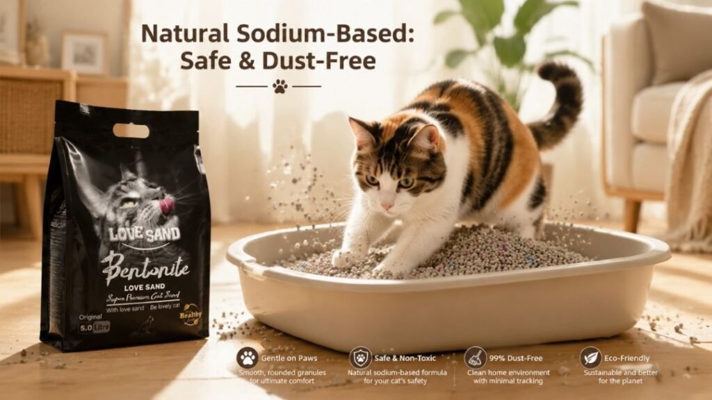 why to choose Sodium Bentonite Litter, sodium bentonite litter