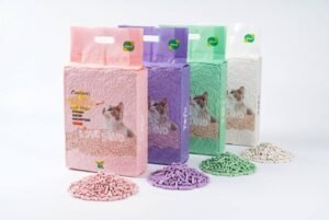 Environmentally friendly cat litter