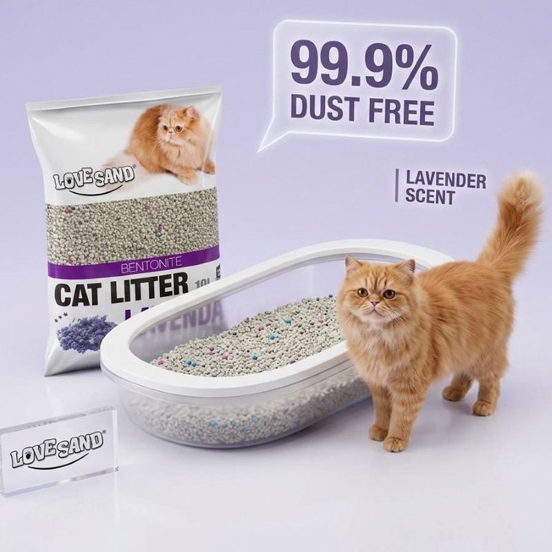 cat litter types pros and cons, bentonite cat litter