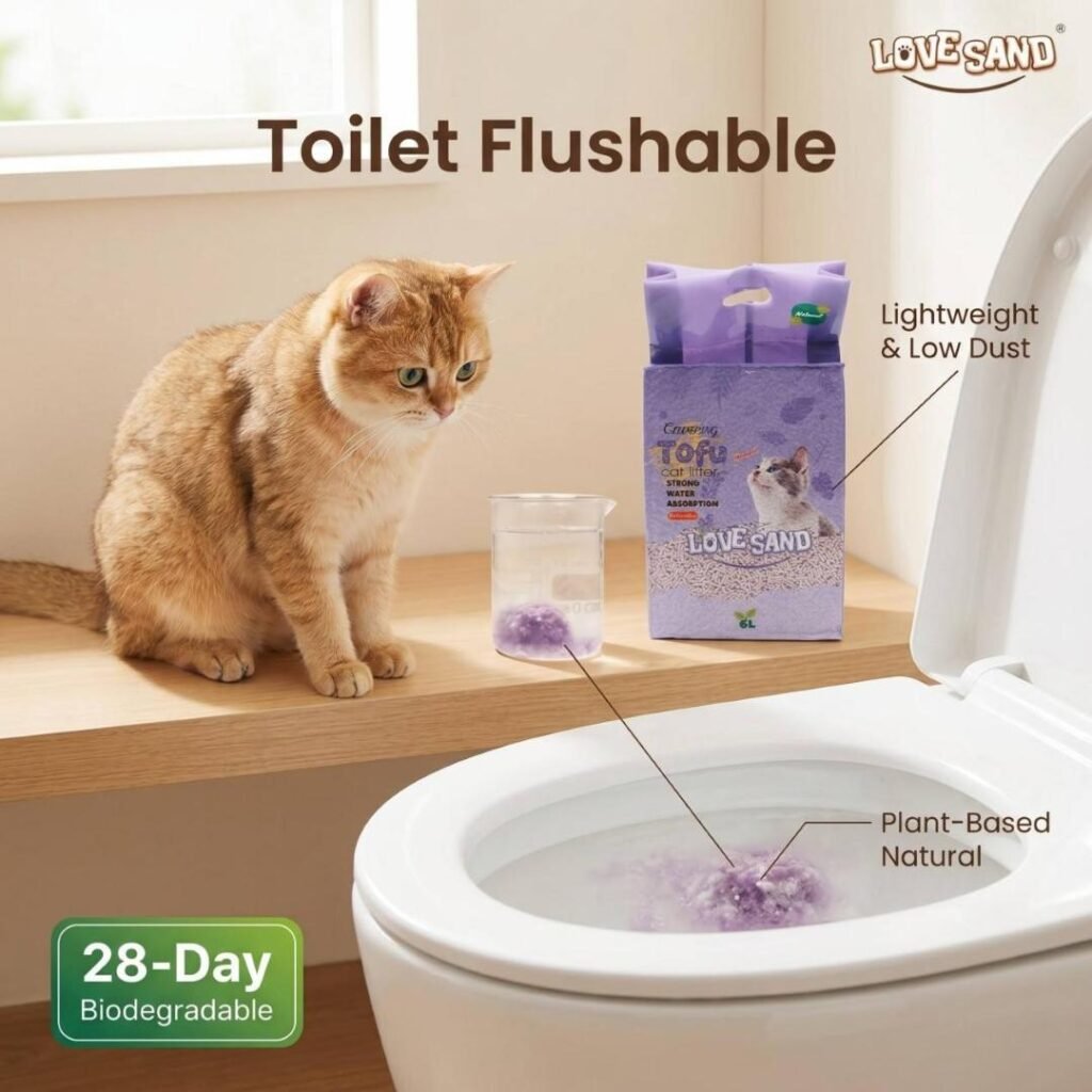 flushable cat litter, flushable kitty litter