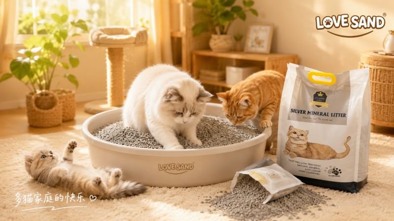 cat litter for multiple cats
