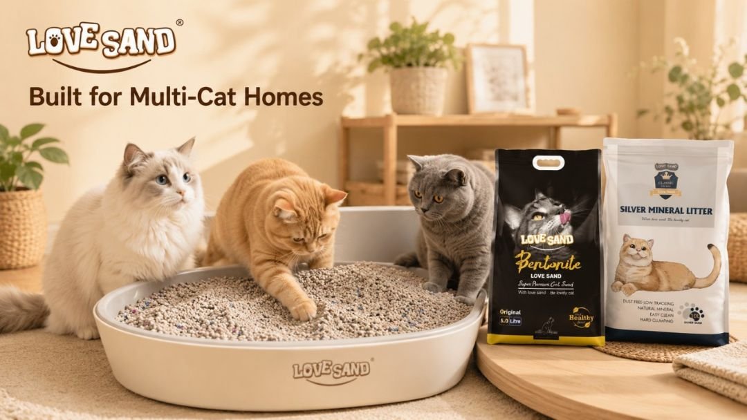 cat litter for multiple cats