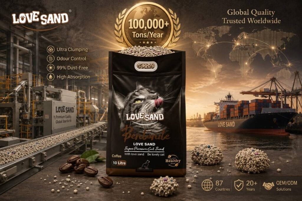 Bentonite Cat Litter Manufacturer