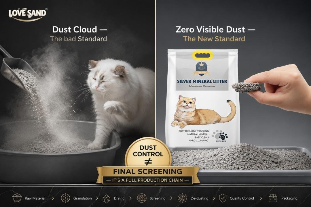 dust free cat litter