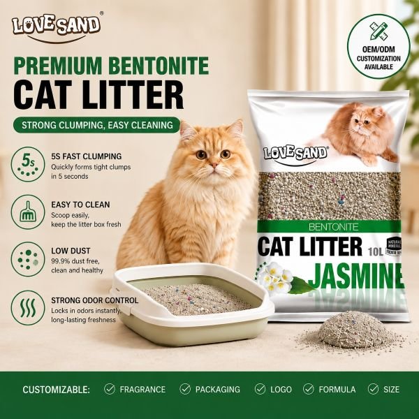 Cat Litter Product Range bentonite cat litter